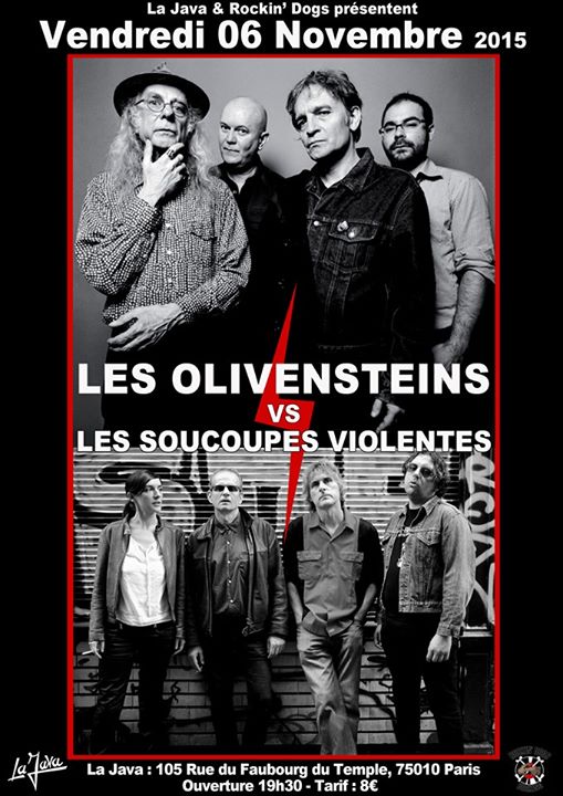 Soucoupes Violentes Olivensteins Paris