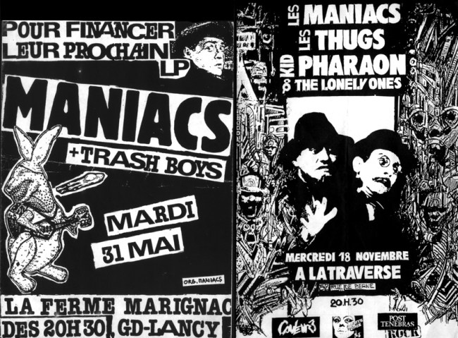 flyers Les Maniacs suisse